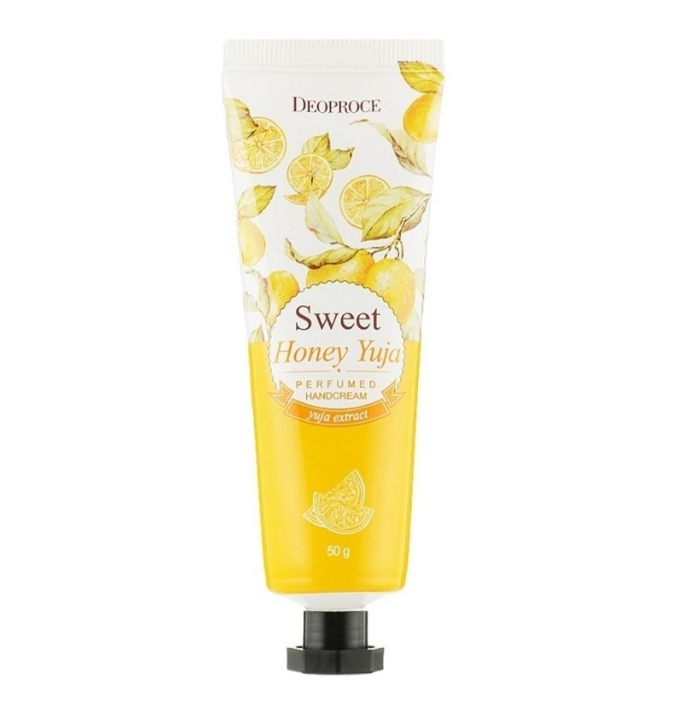 Крем для рук парфюмированный с цитроном, Sweet Honey Yuja Perfumed Hand Cream, 50 мл  #1