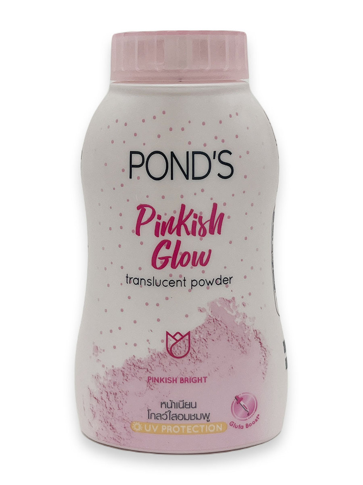 Pond's Рассыпчатая парфюмированная лёгкая матирующая пудра для лица Pinkish Glow Translucent Powder, #1