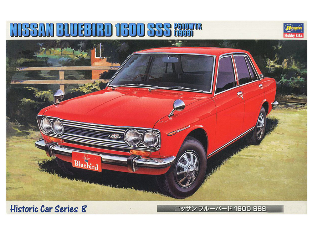 Hasegawa Автомобиль The Nissan Bluebird 1600 SSS 1969 (1:24) Модель для сборки  #1