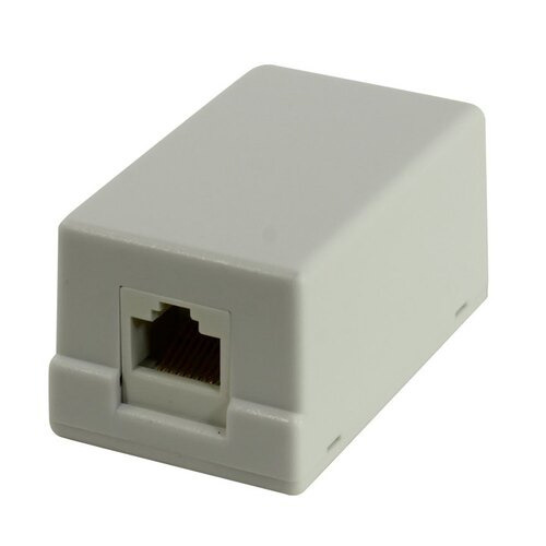 Розетка RJ45 компьютерная 5bites 1 порт, категория 5e LY-SB01-A #1