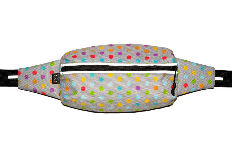 Сумка Enklepp Marathon Waist Bag (gray multi polka dot), #1