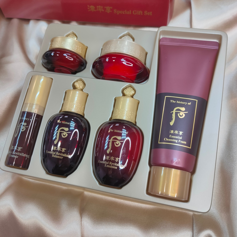 The History of Whoo Корейская косметика для лица Jinyulhyang Special Gift Set (6 Items)  #1