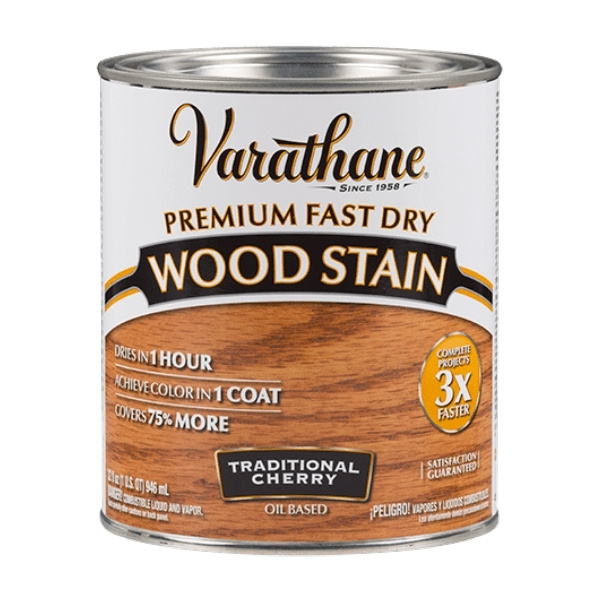Масло для дерева морилка Varathane Premium Fast Dry Wood Stain Традиционная вишня 0,946л  #1