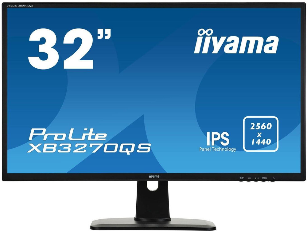 iiyama 31.5" Монитор ProLite XB3270QS-B1 (ProLite XB3270QS-B1), черный #1