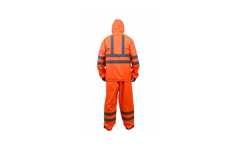 Костюм влагозащитный / для работы, охоты, рыбалки и активного отдыха / куртка, брюки цвет оранжевый со #1
