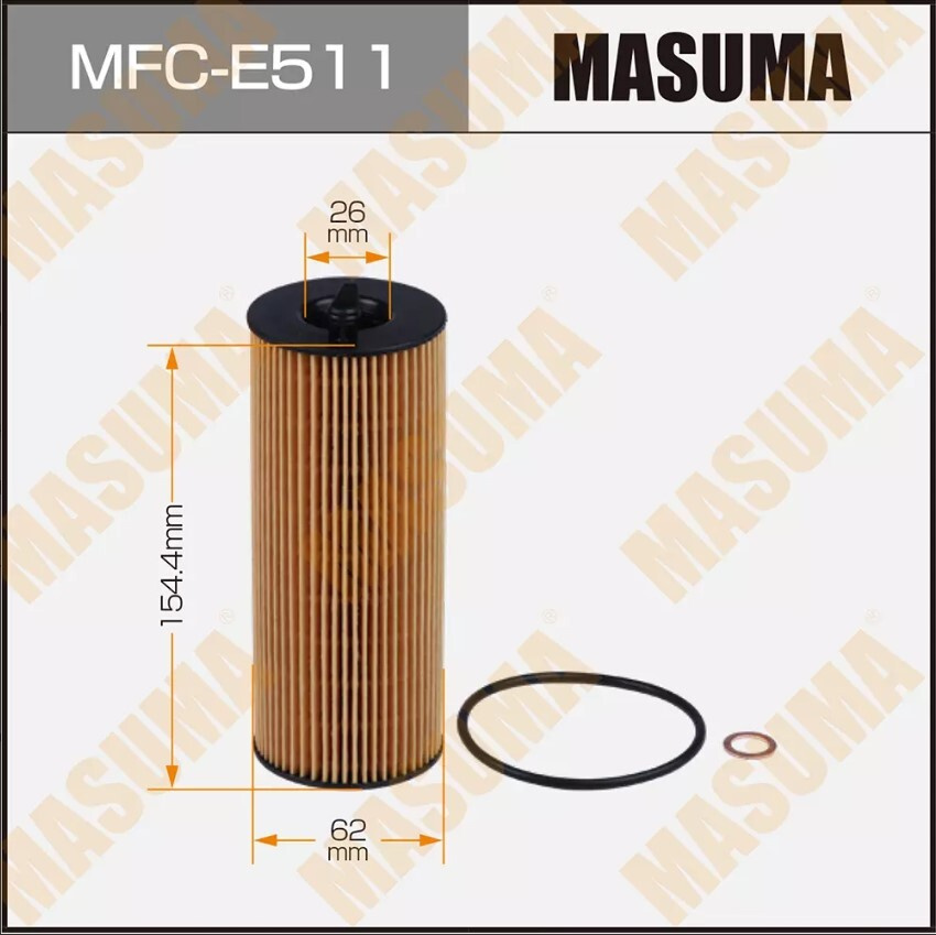 Masuma Фильтр масляный арт. MFCE511 #1