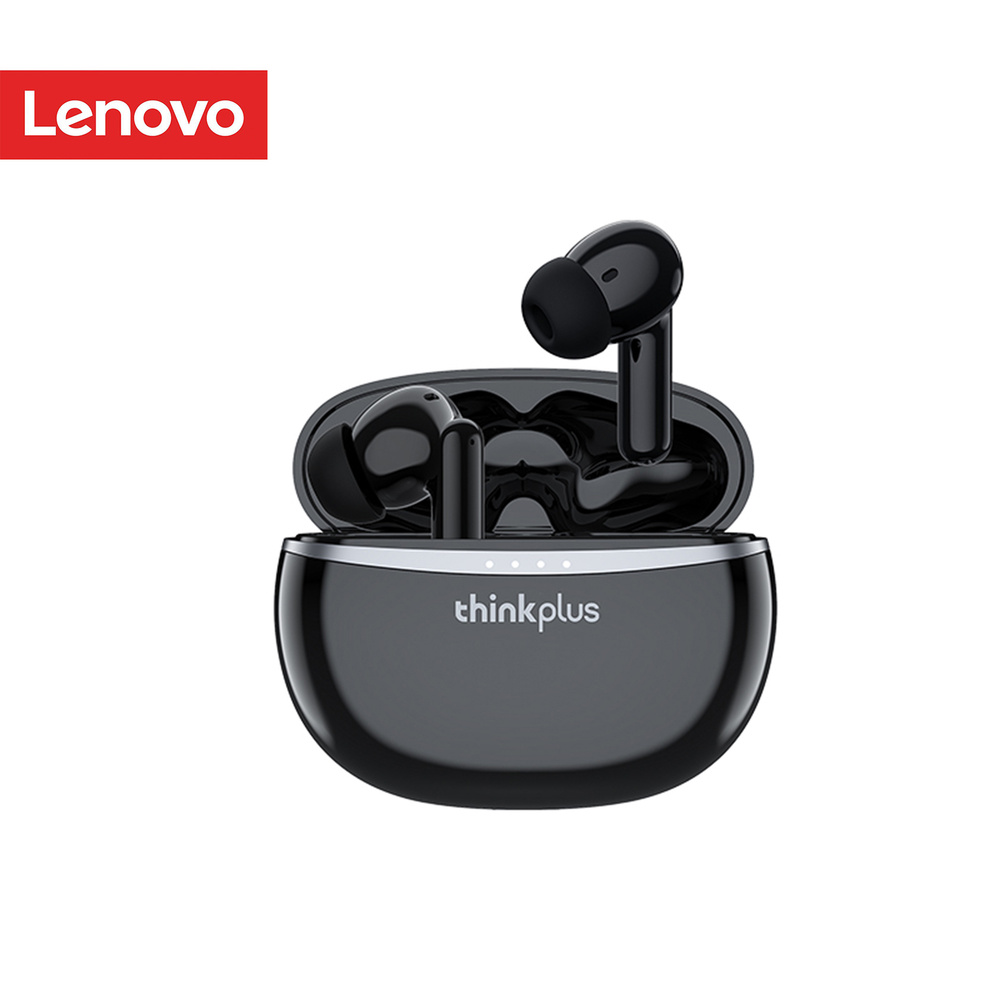 Беспроводные наушники Lenovo XT98 True Wireless Earbuds черный #1