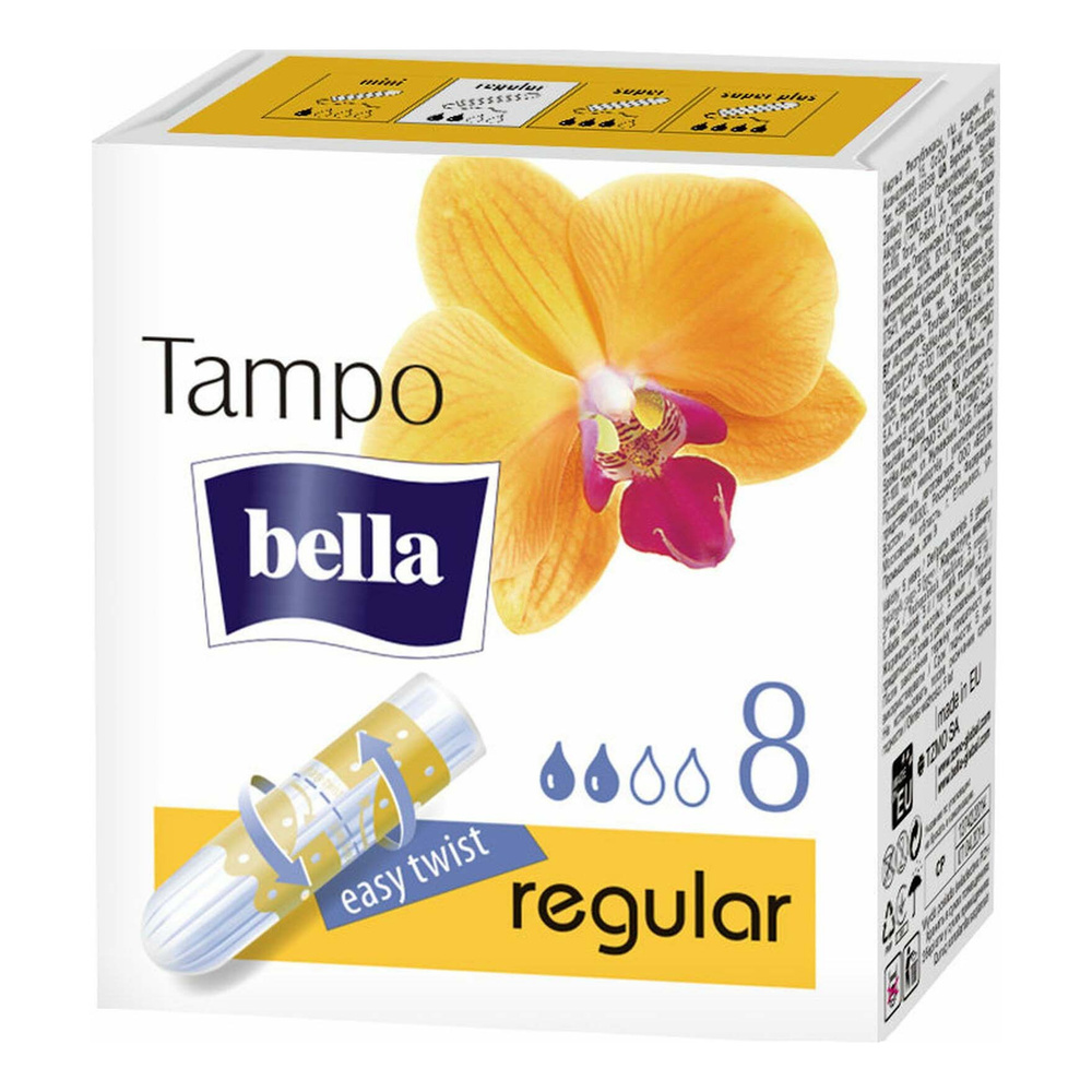 Тампоны Bella Tampo Premium Comfort Regular 8 шт #1