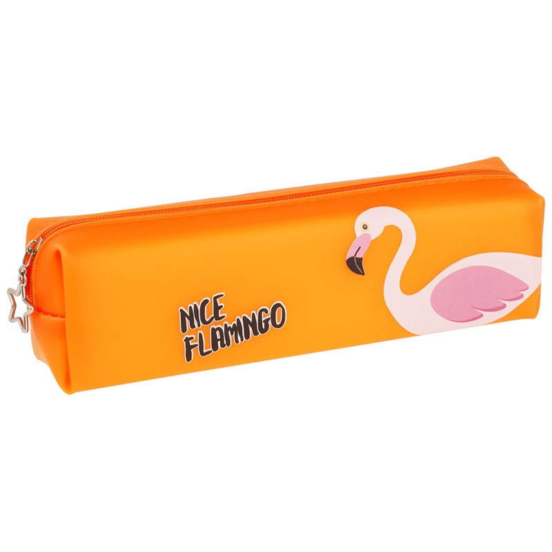 Пенал, ArtSpace "Flamingo", силикон, 200x60x40 #1