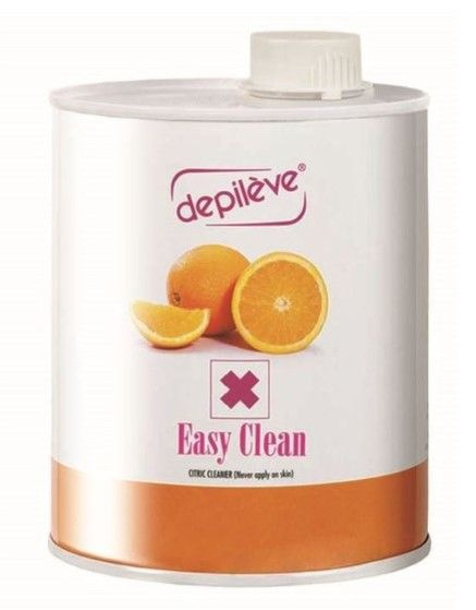 Очиститель от воска и парафина Depileve Easy Clean (VEDEEC001), с ароматом апельсина 1000 мл  #1