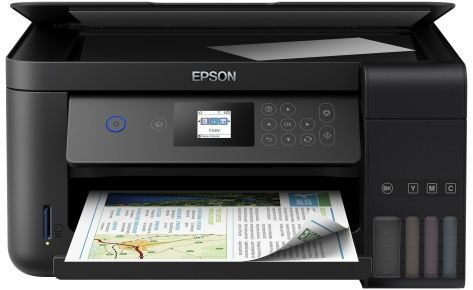 Epson МФУ Струйное L4160, Автоматическая Двусторонняя печать, Беспроводная печать и сканирование по Wi-Fi, #1