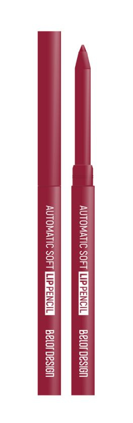 Belor Design Механический контурный карандаш для губ Automatic soft lip pencil, Тон 203 Rose  #1