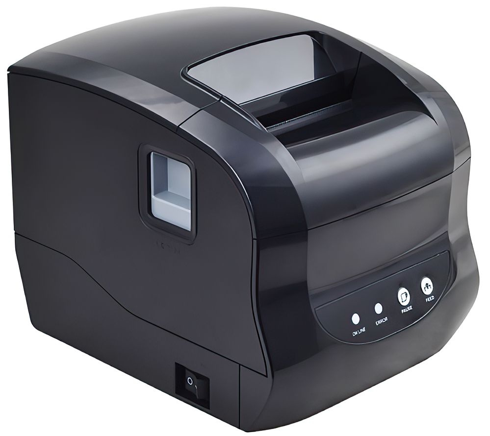 Портативный принтер для чеков, наклеек и этикеток Xprinter XP-365B (USB, Wi-Fi), Черный  #1