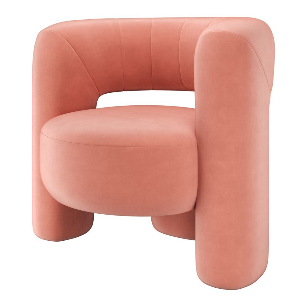 Кресло ZAMPA мягкое для отдыха дома, в гостиную, современное, с подлокотниками, минимализм, мягкая мебель #1