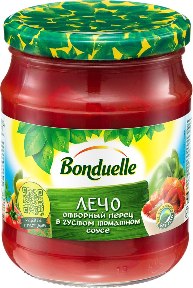 Лечо BONDUELLE отборный перец в густом томатном соусе, 520 г - 4 шт.  #1