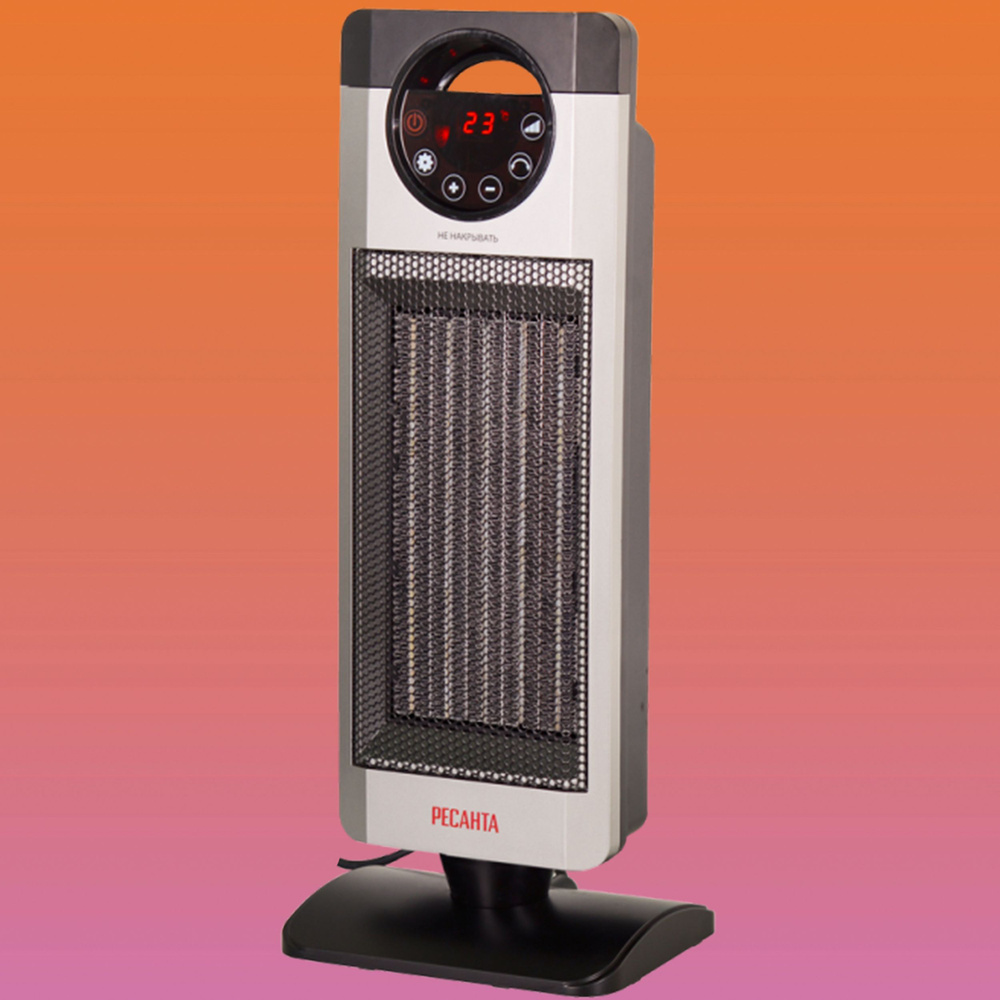 Тепловентилятор для дома 2000 Вт РЕСАНТА, обогреватель электрический для квартиры (для дачи), тепловентилятор #1