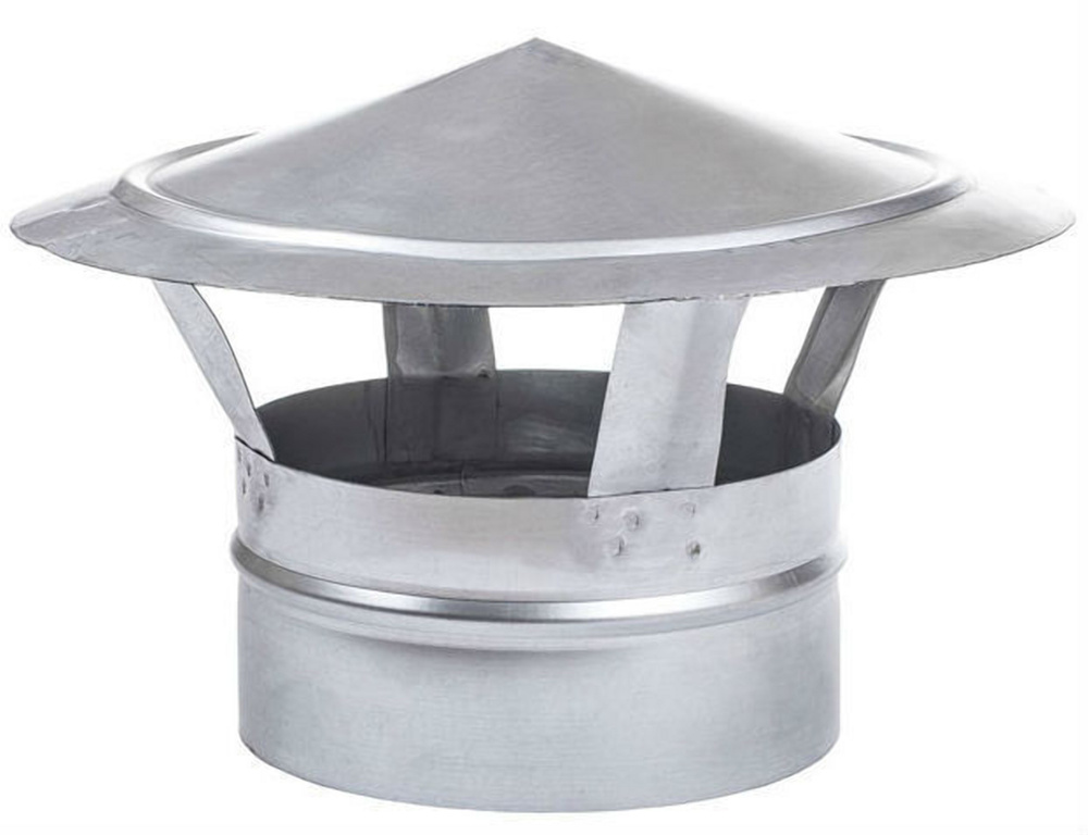 Зонт крышный, для круглых воздуховодов, D200(+) оцинкованная сталь  #1