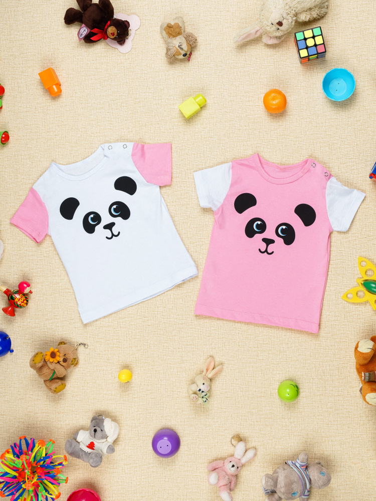 Комплект футболок Chic panda #1