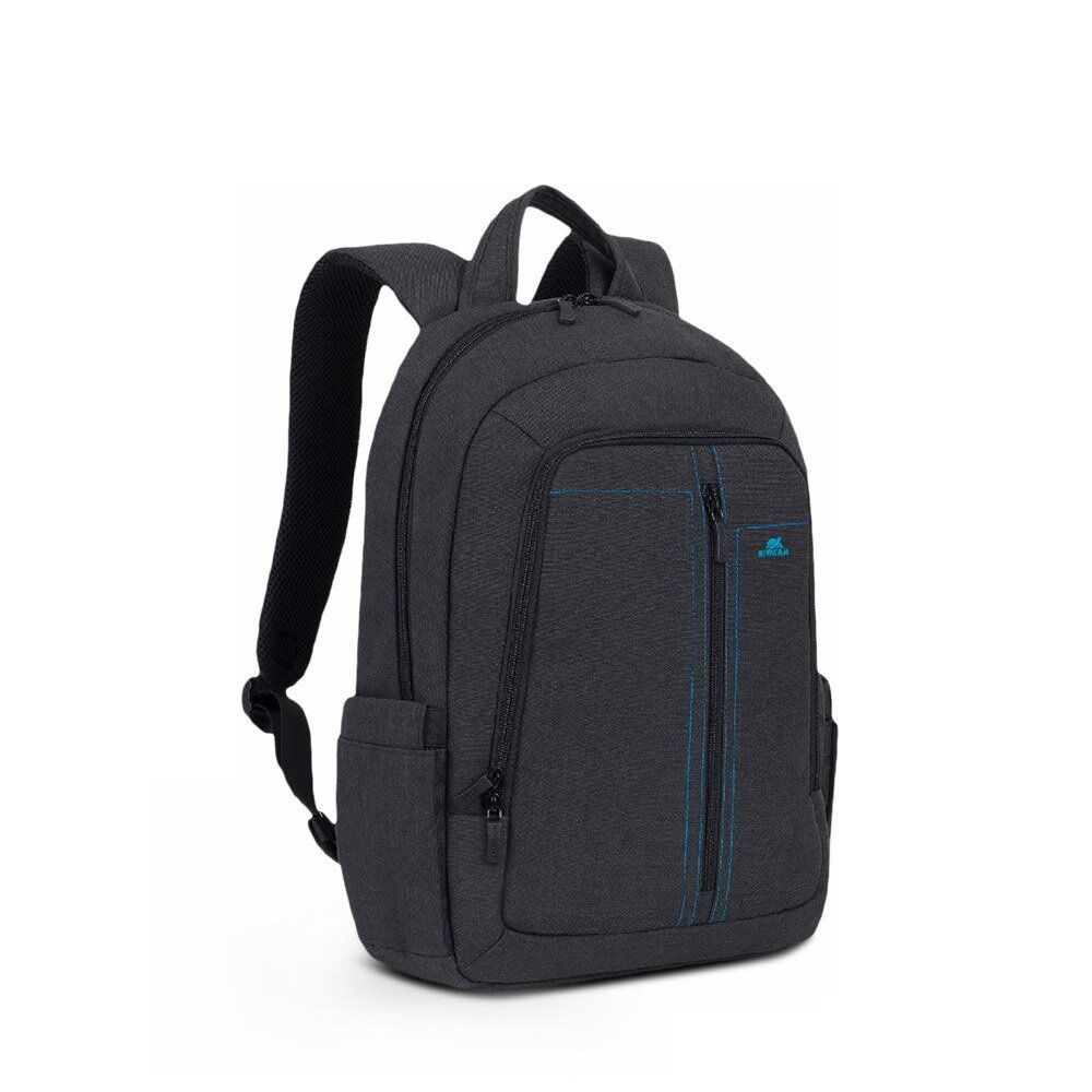 Рюкзак для ноутбука 15.6" Riva 7560 цвет черный, материал полиэстер (322092)  #1