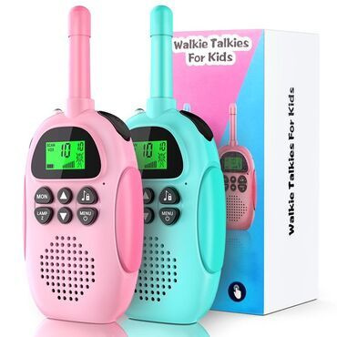 Перезаряжаемые детские рации - игровой набор Kids Walkie Talkie 2 шт  #1