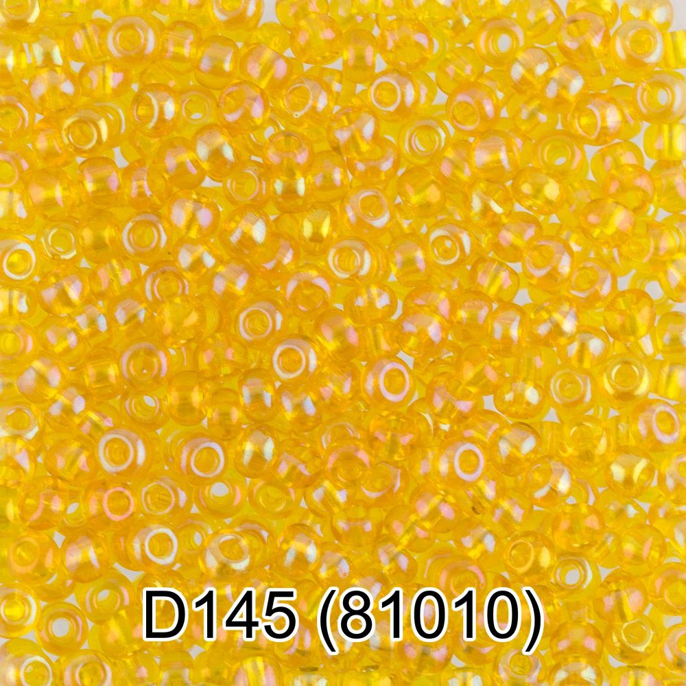 Бисер Чехия "GAMMA" 10/0 2.3 мм 50 г 1-й сорт D145 желтый/меланж ( 81010 ), 1 шт. в заказе  #1