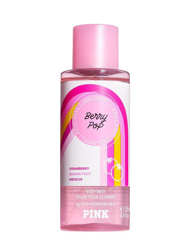 Victoria's Secret PINK спрей мист для тела Berry Pop Fragrance Body Mist 250 ml #1