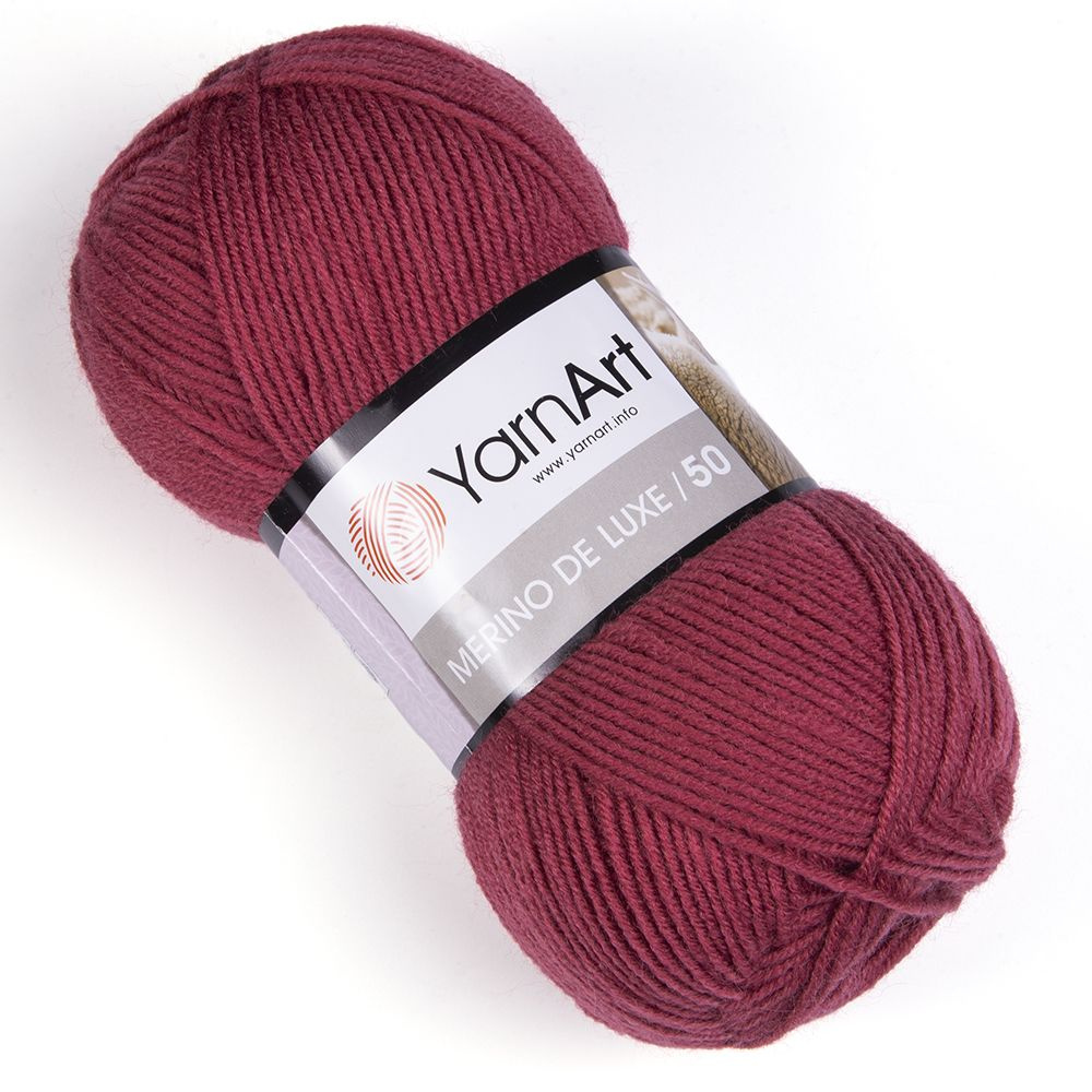 Пряжа YarnArt Merino De Luxe 50 (5 шт) #1