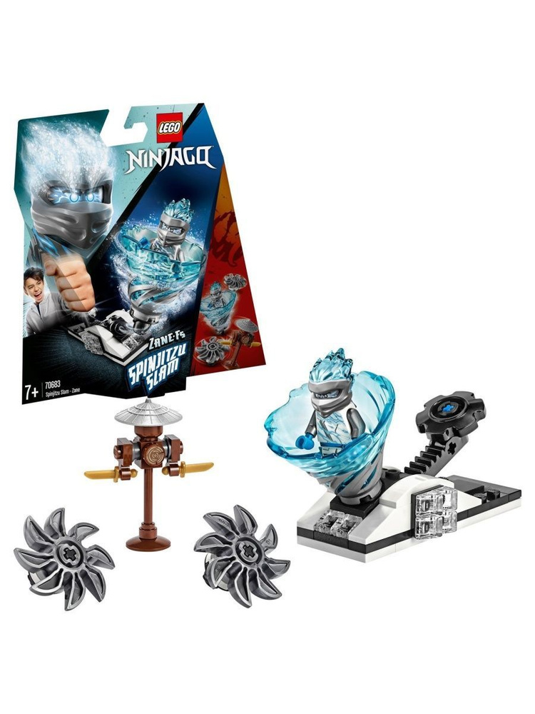 70683 Конструктор LEGO Ninjago Spinjitzu Slam Zane-Fs Бой мастеров кружитцу-Зейн 63 деталей  #1