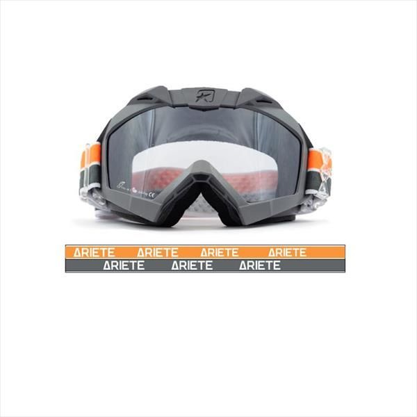 Кроссовые очки (маска) Ariete Adrenaline Primis серые #1