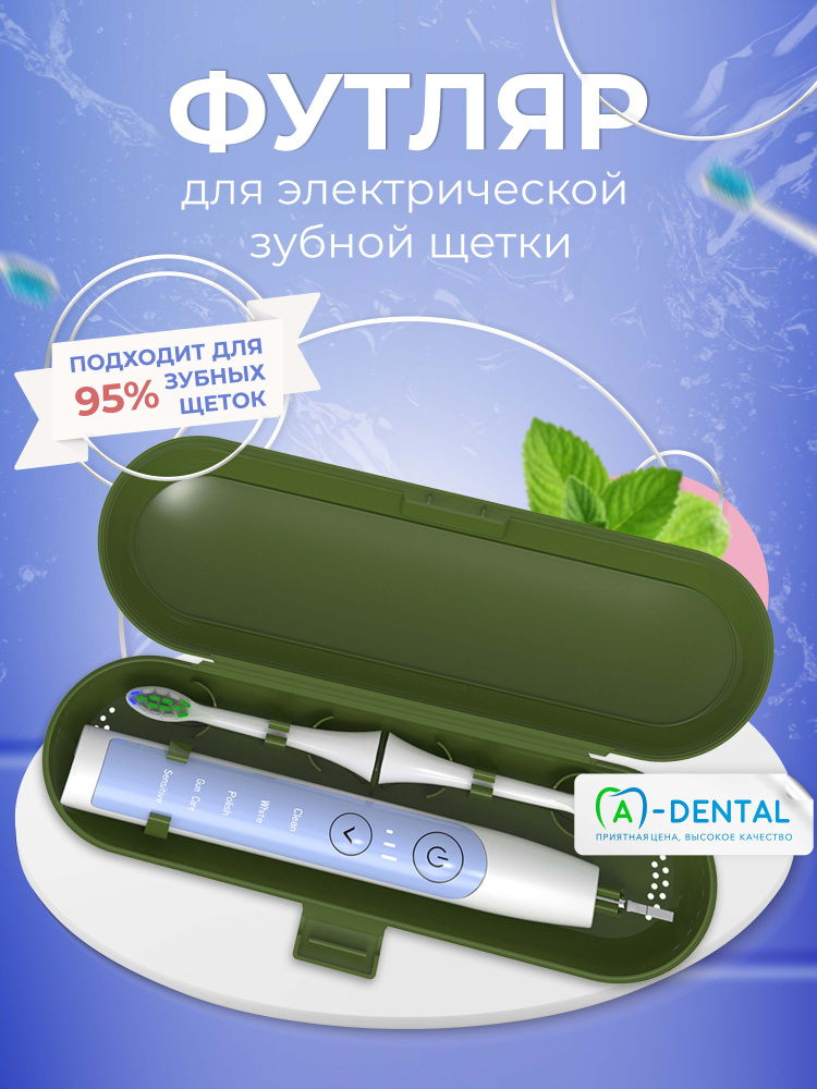 Совместимый с Oral-b, Чехол, Футляр дорожный для электрической зубной щетки и насадок  #1