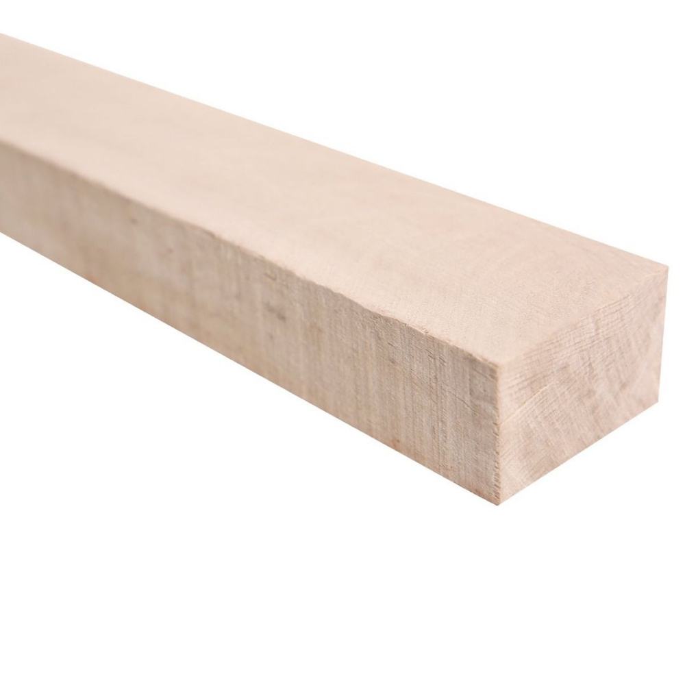 Белый граб брусок деревянный 530х50х30мм, заготовка на топорище, третий сорт  #1