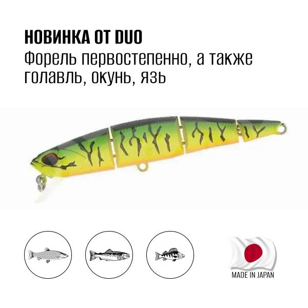 Воблер DUO Spearhead Ryuki Quattro 70S / ACC3059 #1