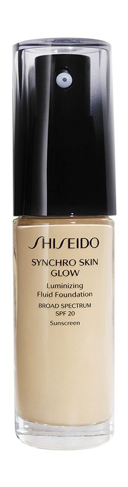 Тональный флюид Golden 2 Shiseido Synchro Skin Glow Fluid Foundation SPF 20 #1