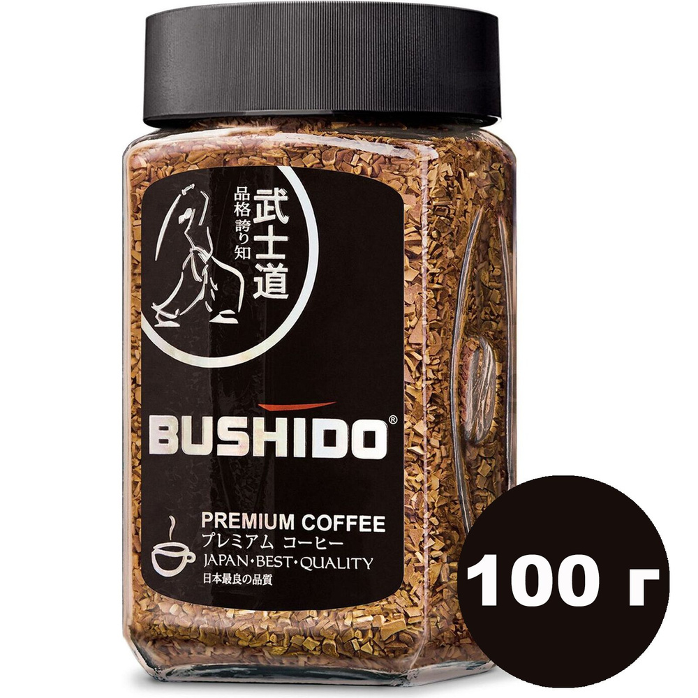 Кофе растворимый BUSHIDO Сублимированный 100г. 1шт. #1