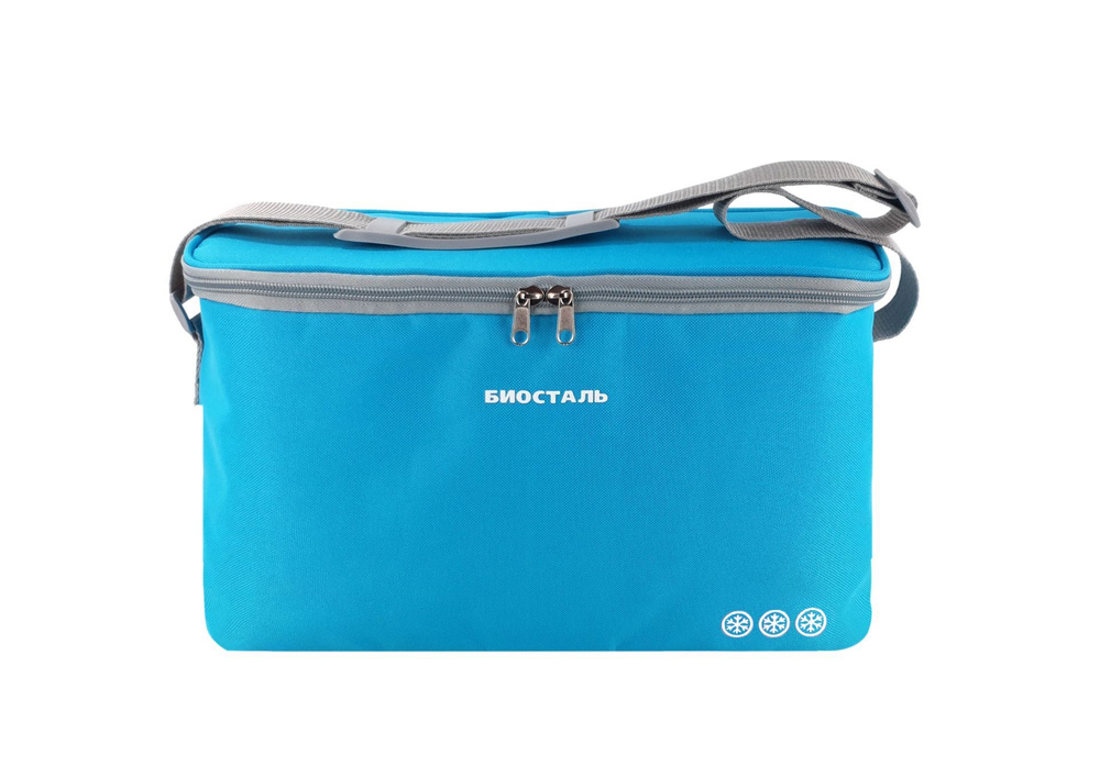 Термосумка (сумка-холодильник) Biostal Кантри (10 л.), синяя TCD-10B  #1