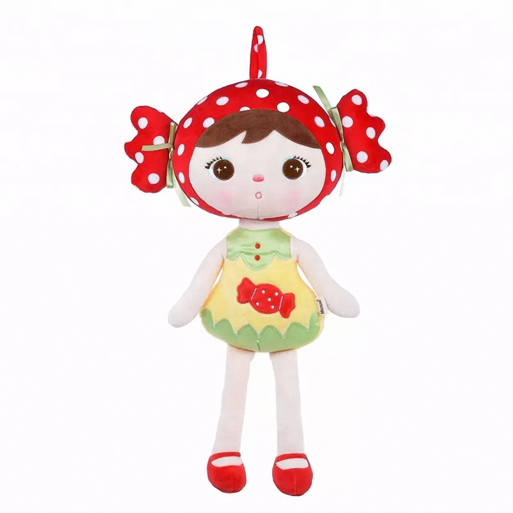 Мягкая кукла для девочки сплюшка Metoo Красная Конфетка #1
