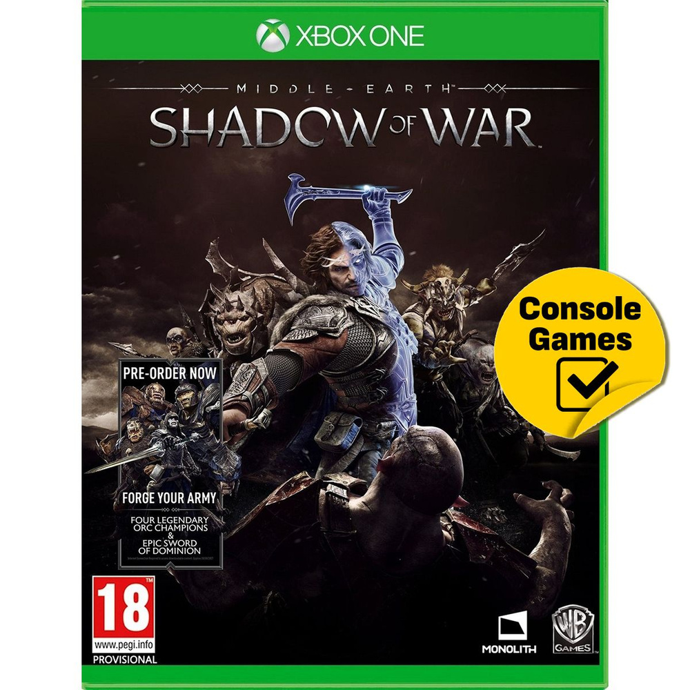 Игра XBOX ONE Middle-Earth: Shadow of War (Средиземье Тени Войны) (Xbox One, Xbox Series  #1