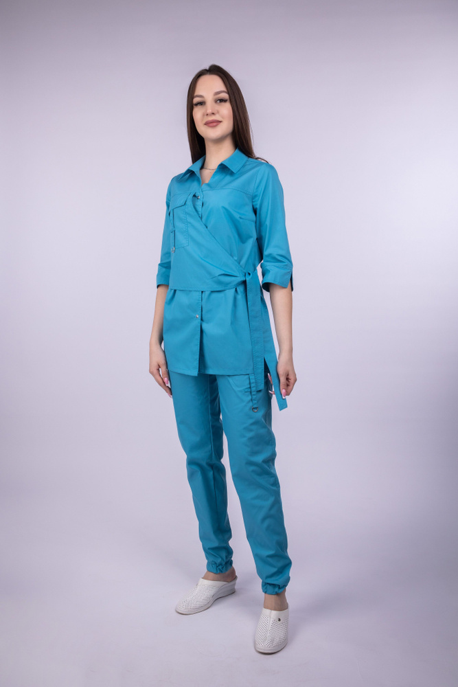 Медицинский костюм женский / Медицинская одежда женская / Спецодежда ...
