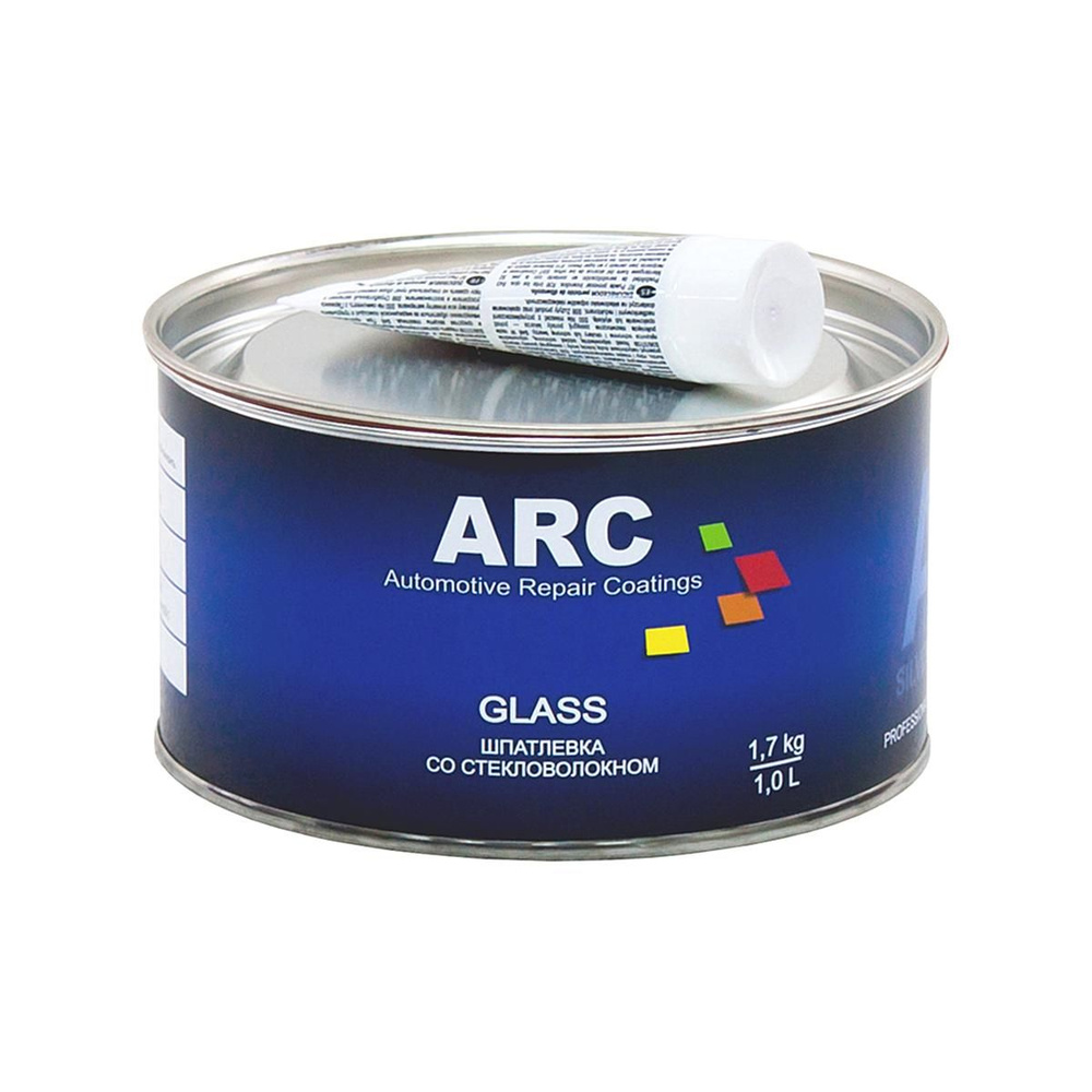ARC Glass Шпатлевка автомобильная со стекловолокном 1,7 кг. с отвердителем  #1