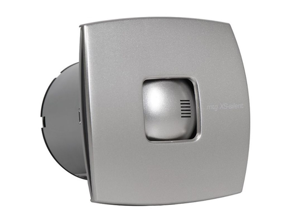 MTG вентилятор A100XS-S-K серебро с датчиком движения + клапан 402062  #1