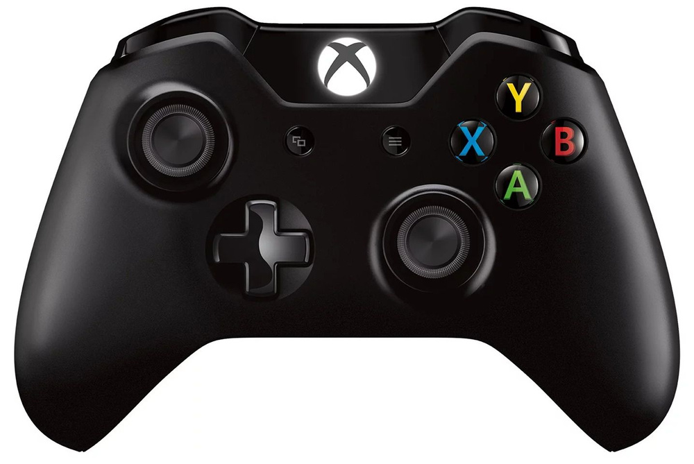 Геймпад беспроводной Microsoft Xbox One S/X Wireless Controller Black Черный Xbox One OEM REF  #1