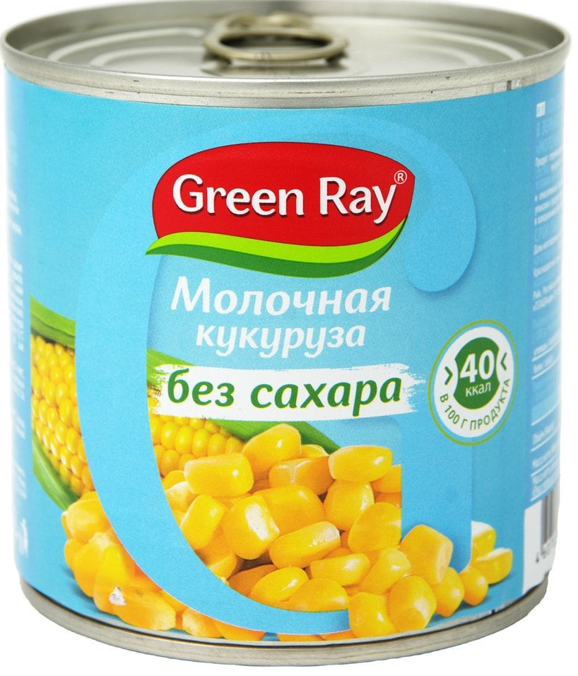 Кукуруза Green Ray Молодая без сахара 425мл х 2шт #1