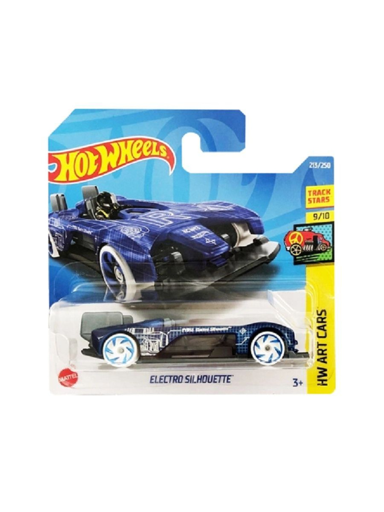 HCW43 Машинка металлическая игрушка Hot Wheels коллекционная модель ELECTRO SILHOUETTE синий  #1