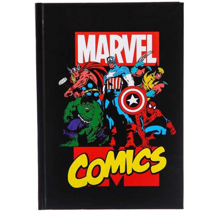 Ежедневник А5, 80 листов "Marvel. Comics", Мстители #1