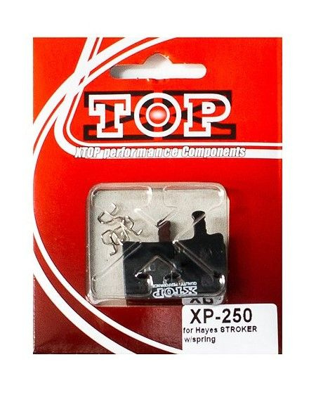 Органические дисковые тормозные колодки X-Top XP-250 для Hayes STROKER 1 пара и пружинка.  #1