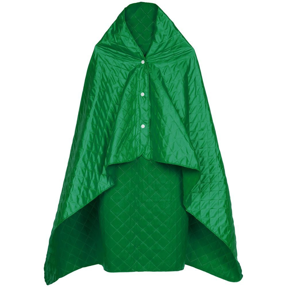 Плед-пончо для пикника SnapCoat, зеленый #1