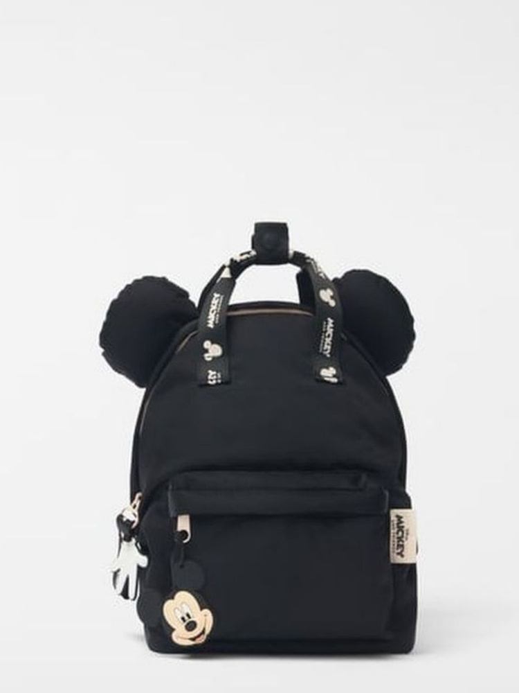 Рюкзак для девочек Микки Маус с ушками черный mickey Minnie Mouse disney  #1