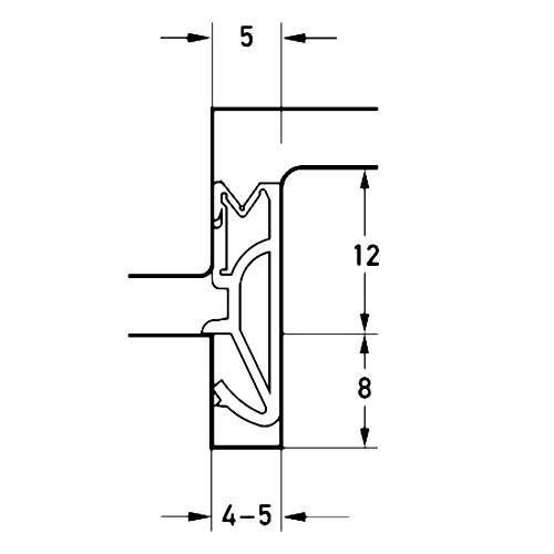 Уплотнитель для деревянных окон СТП-617 белый Упаковка 25 метров  #1