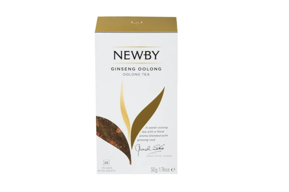 Чай "Newby" улун "Ginseng oolong" 25 пакетиков. #1