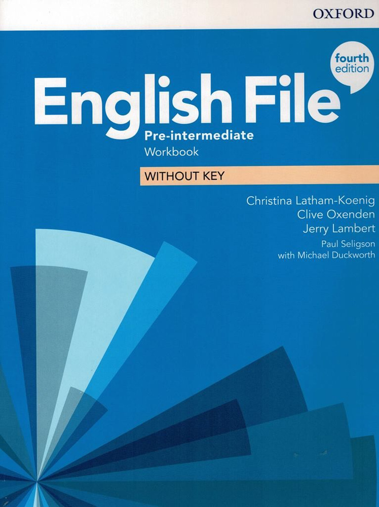 English File Pre-Intermediate Workbook Without Key Рабочая тетрадь без ответов  #1